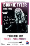 Bonnie Tyler Live 2022 Reporté en attente de date